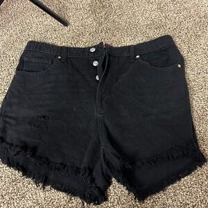 Wild Fable black Jean shorts